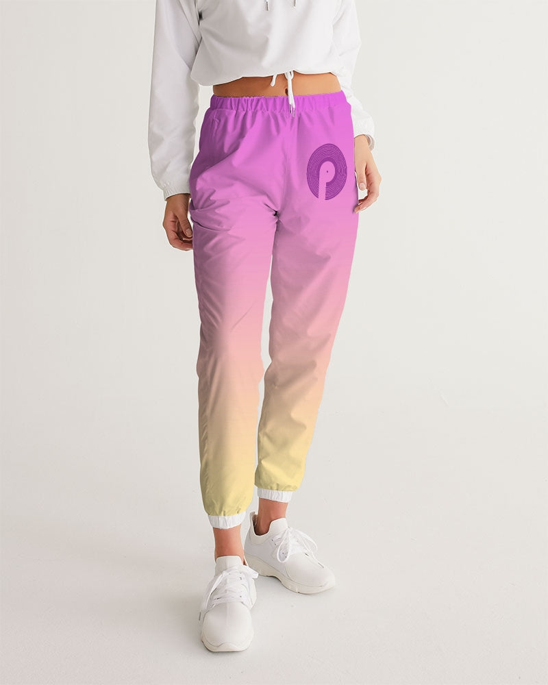 Women's Track Pants-Purple Rain