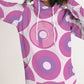 Lux-3 Women's Hoodie- Pink Circles