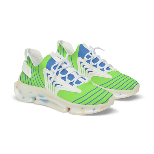 Polaris Sport Sneakers- Lime Glow/Blue