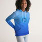 LUX-2 Women's Hoodie-Blue Gradient