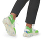Polaris Sport Sneakers- Lime Glow/Blue