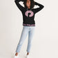 Lux-2 Women's Hoodie-Pink Flowers