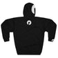 Polaris Street Unisex Pullover Hoodie- Black/White
