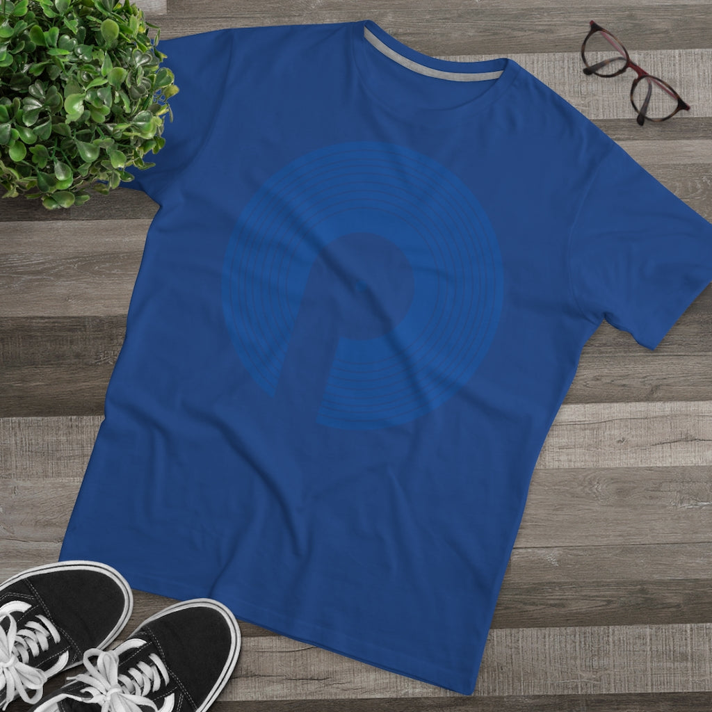 Polaris Men's Modern-fit Tee- Royal Blue Logo