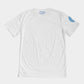Polaris Lux Arabic Men's Tee- White/Carolina Blue