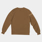 Men's Classic French Terry Crewneck Pullover-Brown