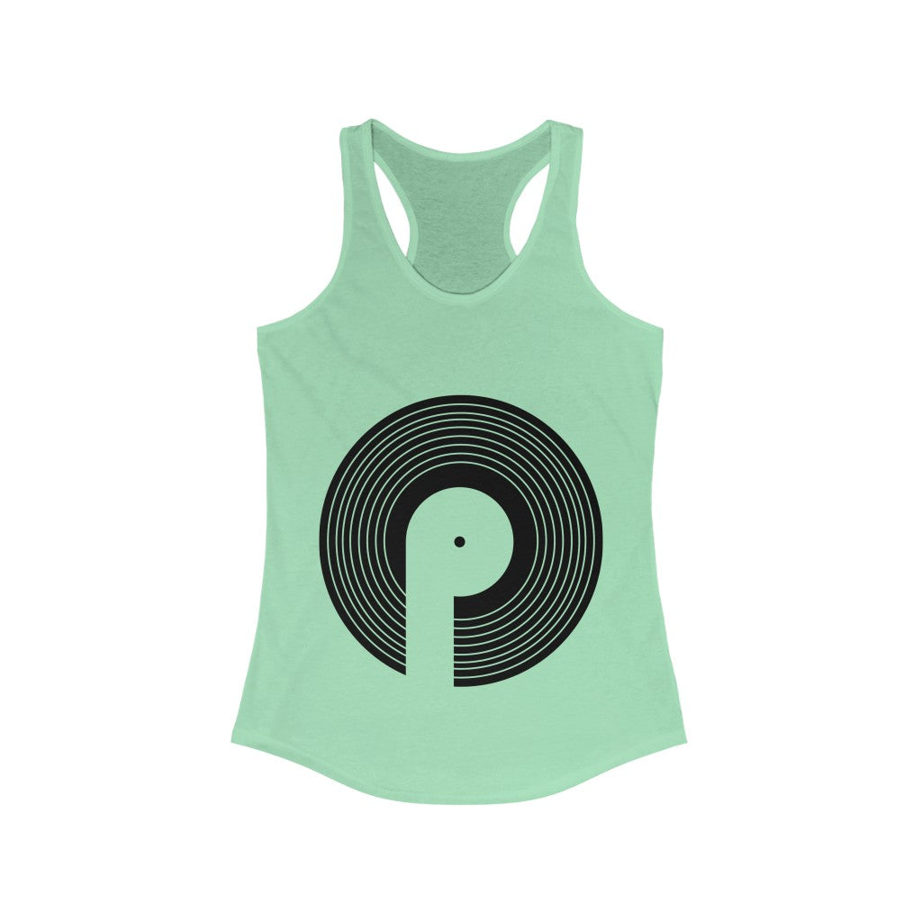 Polaris Women's Ideal Racerback Tank- Black Logo