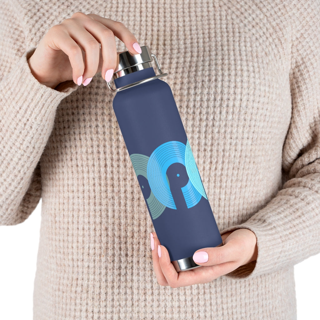 Polaris 22oz Vacuum Insulated Bottle- 3 Ps Blue