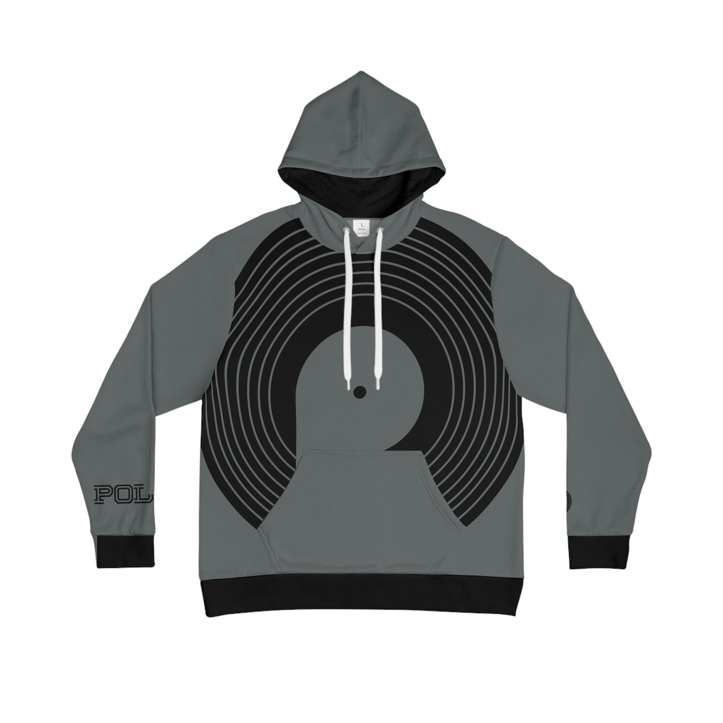 Polaris Disk Jockey Hoodie- Grey/Black