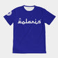 Polaris Lux Arabic Men's Tee- Navy Blue/White