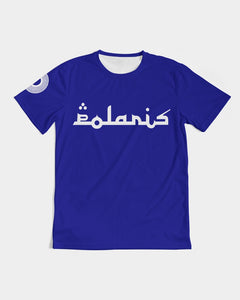 Polaris Lux Arabic Men's Tee- Navy Blue/White