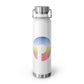 Polaris 22oz Vacuum Insulated Bottle- Rainbow Cotton Candy