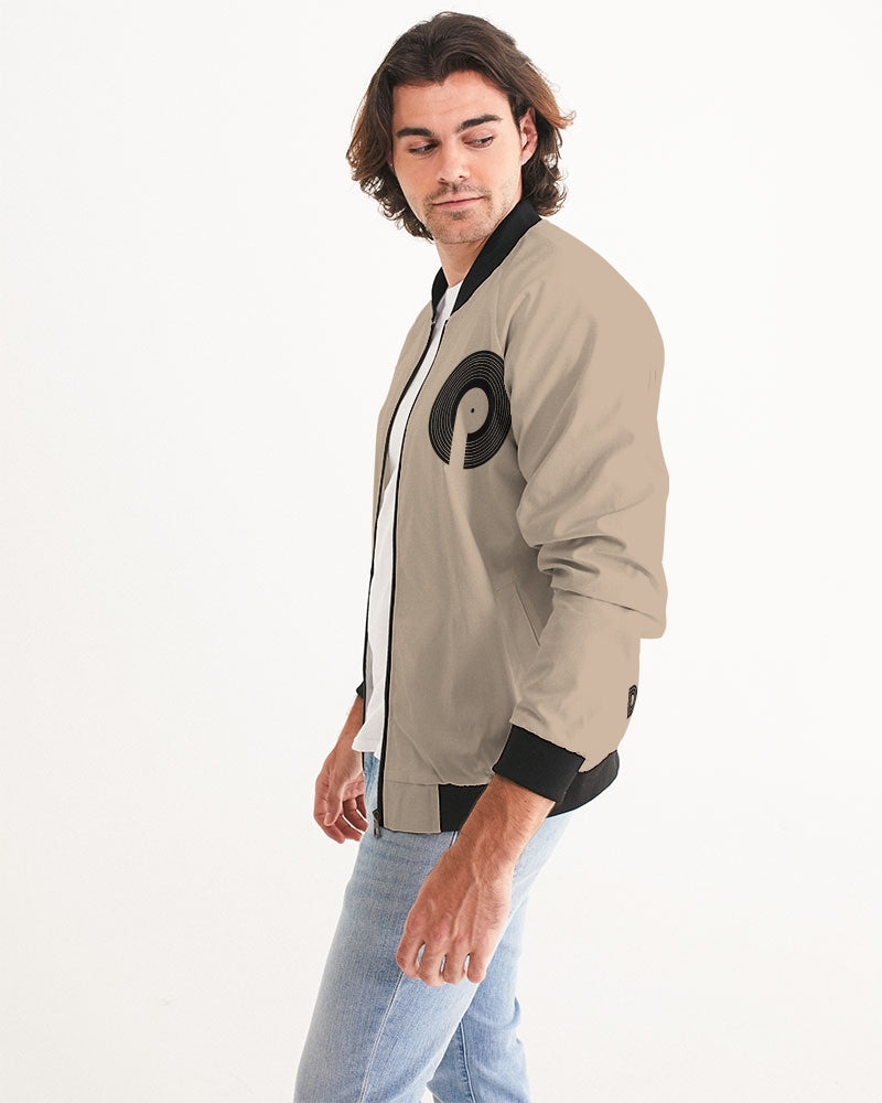 Polaris Men's Bomber Jacket- Khaki/Black