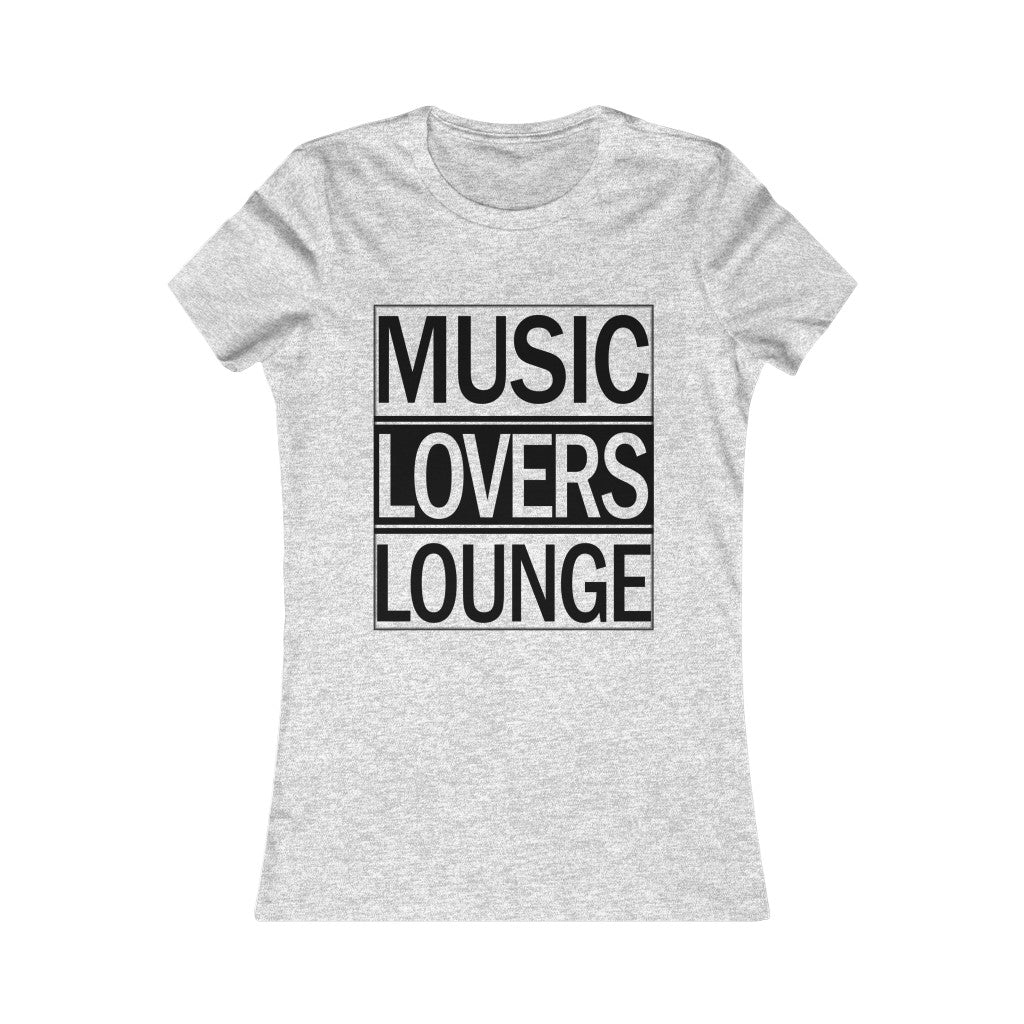 M.L.L.-Women's Favorite Tee- Black Logo