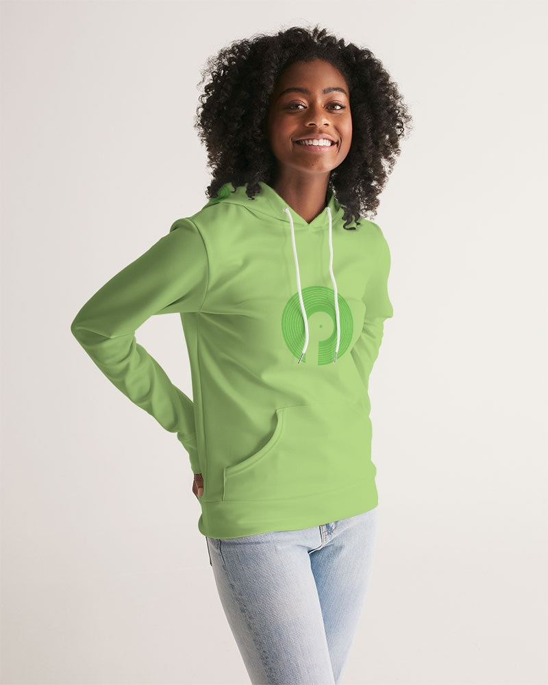 LUX-2 Women's Hoodie-Green P