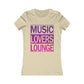 M.L.L.-Women's Favorite Tee- Purple Gradient Logo