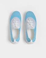 Load image into Gallery viewer, Women&#39;s Lace Up Flyknit Shoe-Cloud Blue
