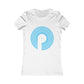 Polaris Women's Favorite Tee- Light Blue Logo