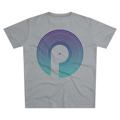 Polaris Men's Modern-fit Tee- Blue Gradient