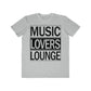 MLL-Men's Lightweight Fashion Tee- Black Logo