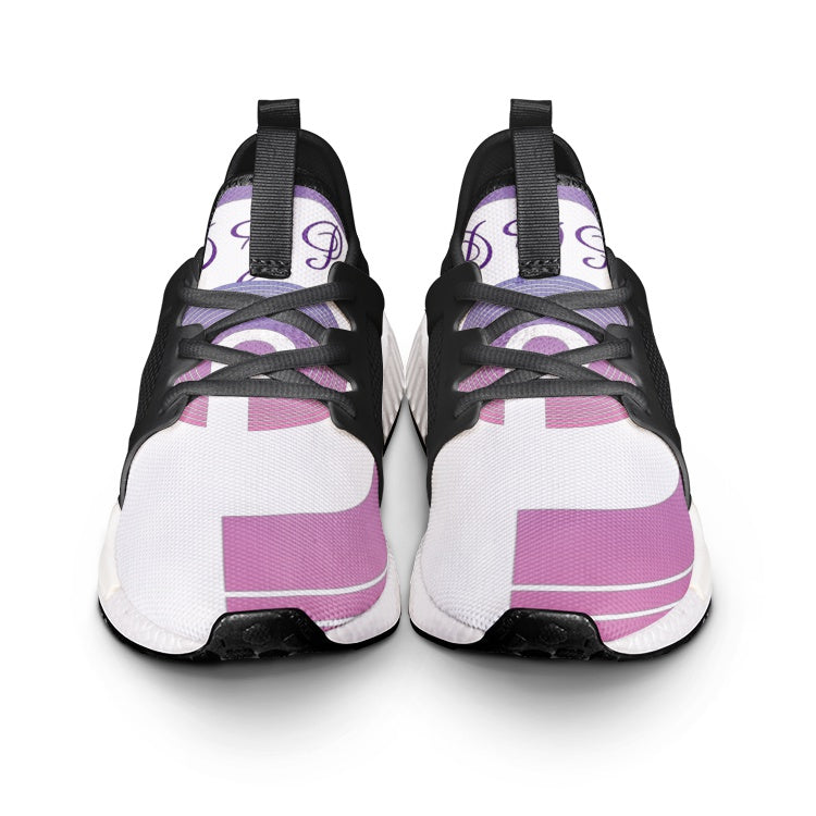 Polaris Side Hustle Sneakers- Pink Gradient