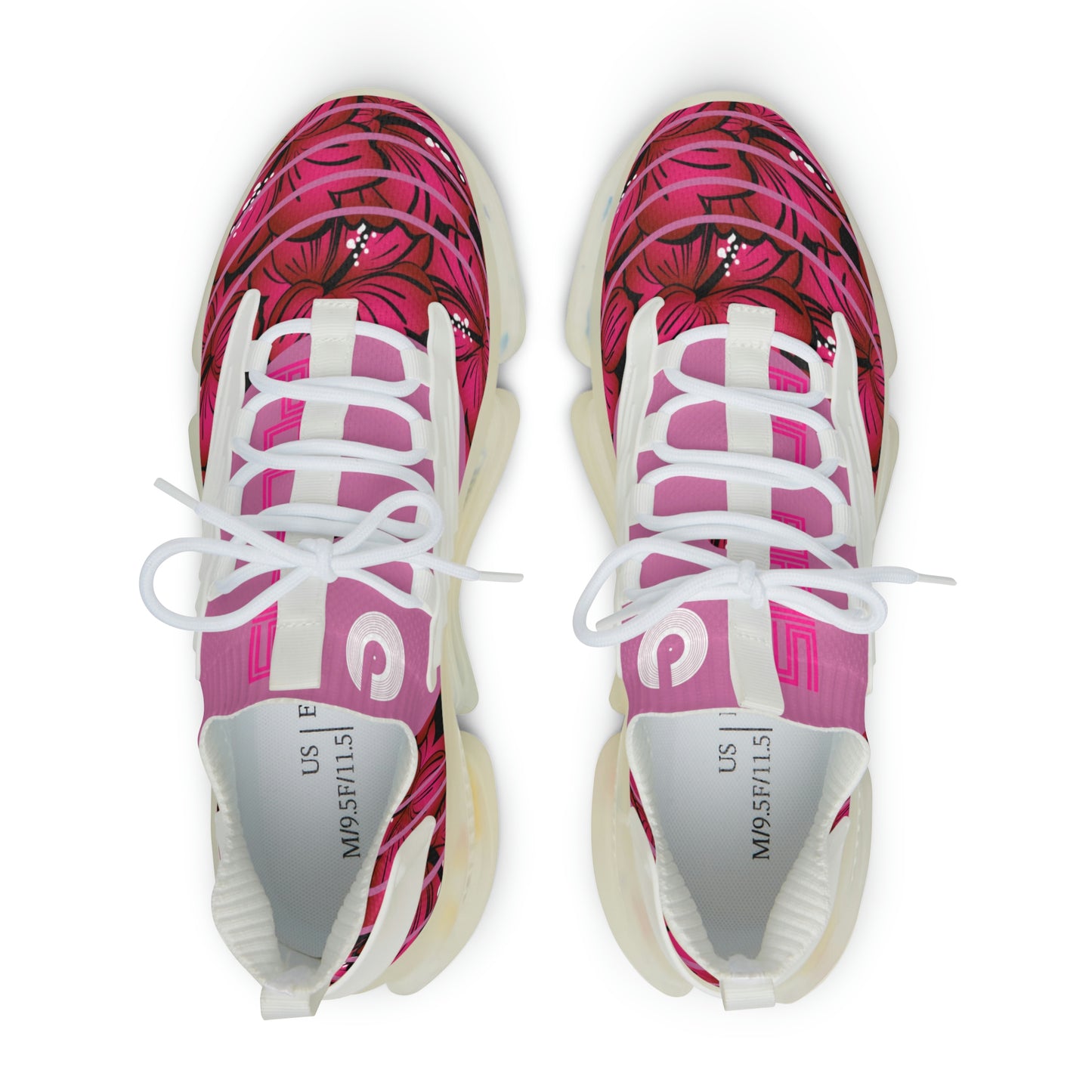 Polaris Sport Sneakers- Pink Flowers