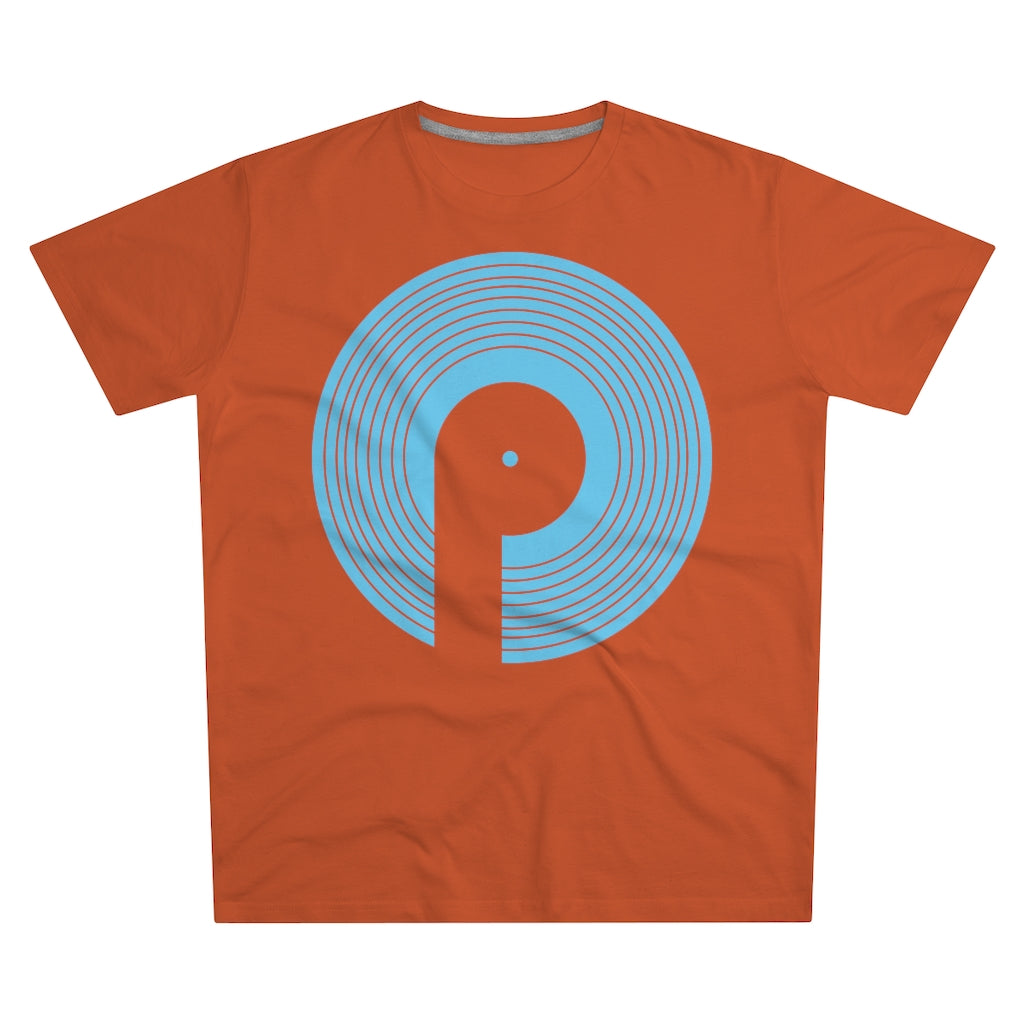 Polaris Men's Modern-fit Tee- Light Blue Logo