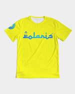 Load image into Gallery viewer, Polaris Lux Arabic Men&#39;s Tee- Yellow/Blue Gradient
