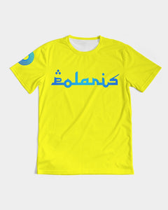 Polaris Lux Arabic Men's Tee- Yellow/Blue Gradient