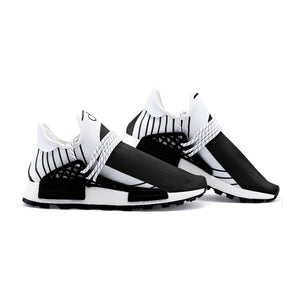 Deluxe Polaris Sneakers- White to Black