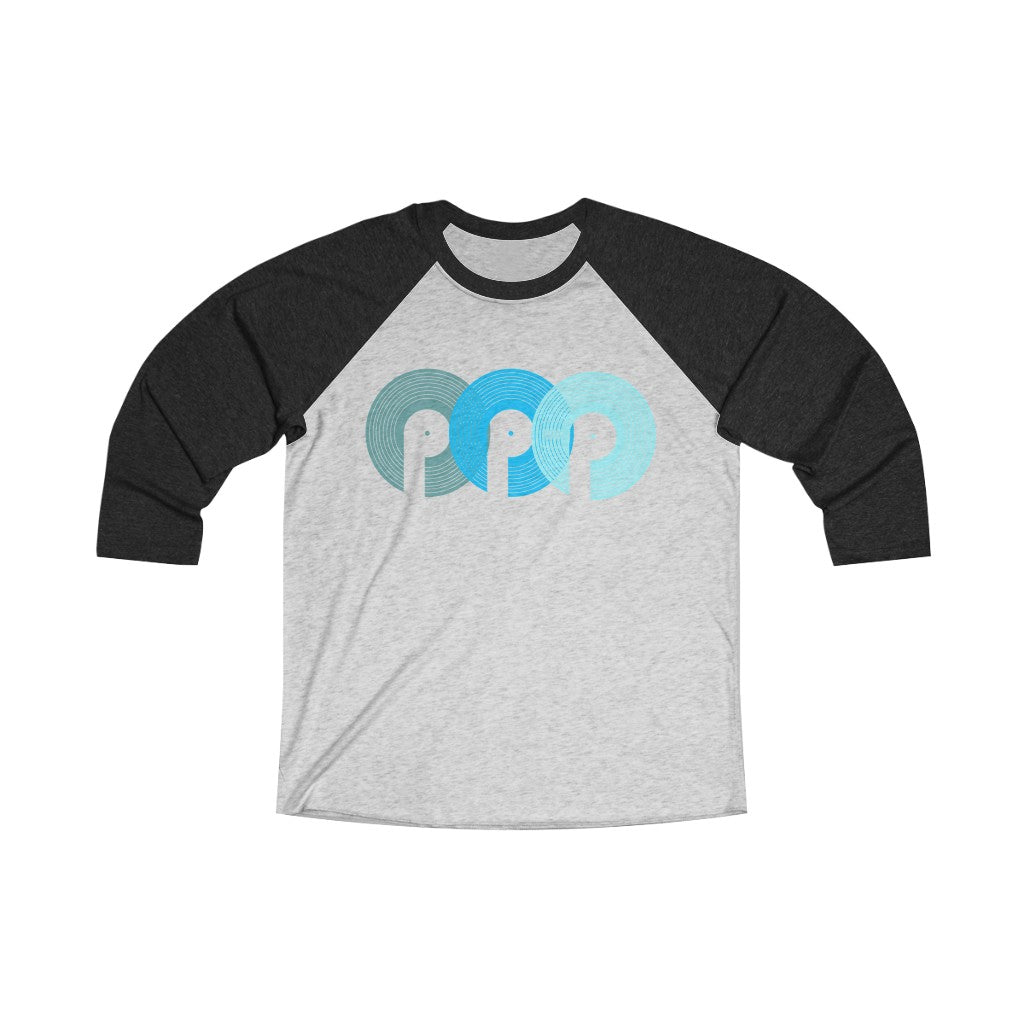 3 P'S Unisex Tri-Blend 3/4 Raglan Tee