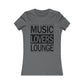 M.L.L.-Women's Favorite Tee- Black Logo