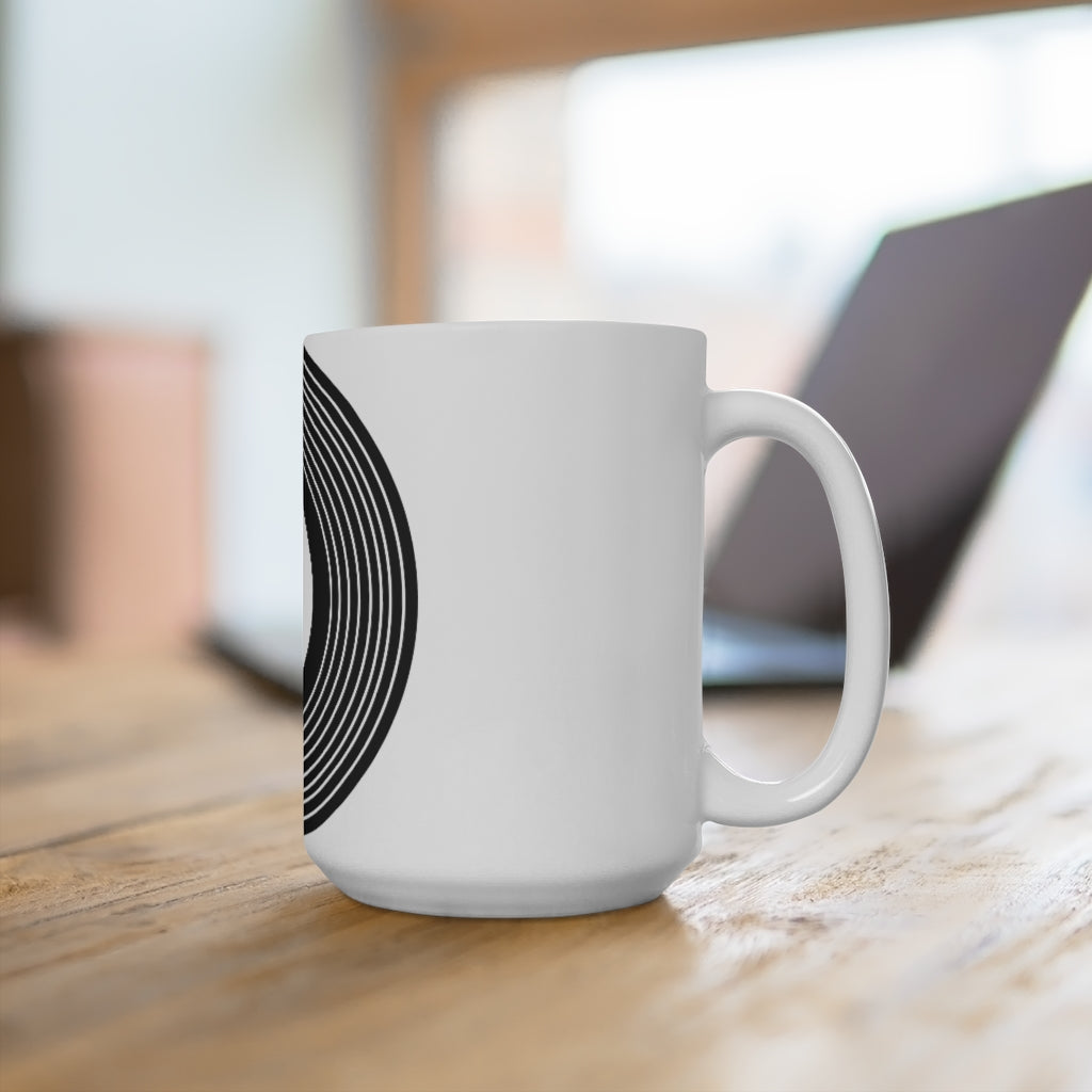 Polaris Mug 15oz- White/Black