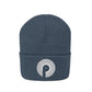 Polaris Knit Beanie- White Logo