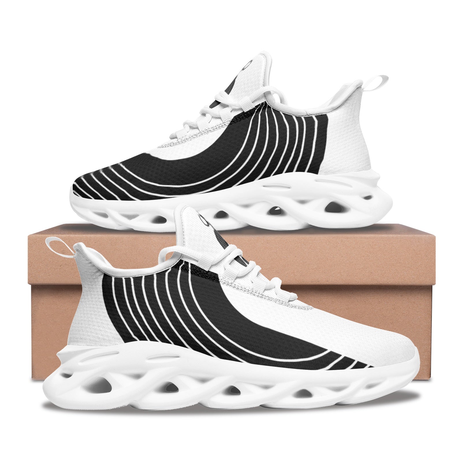 Elevate Polaris Sneakers- White/Black