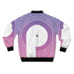 Polaris AOP Unisex Bomber Jacket- Gradient Logo