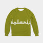 Polaris Olive Men's Classic French Terry Crewneck Pullover