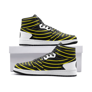 Polaris Triton Sneakers- White/Yellow/Black