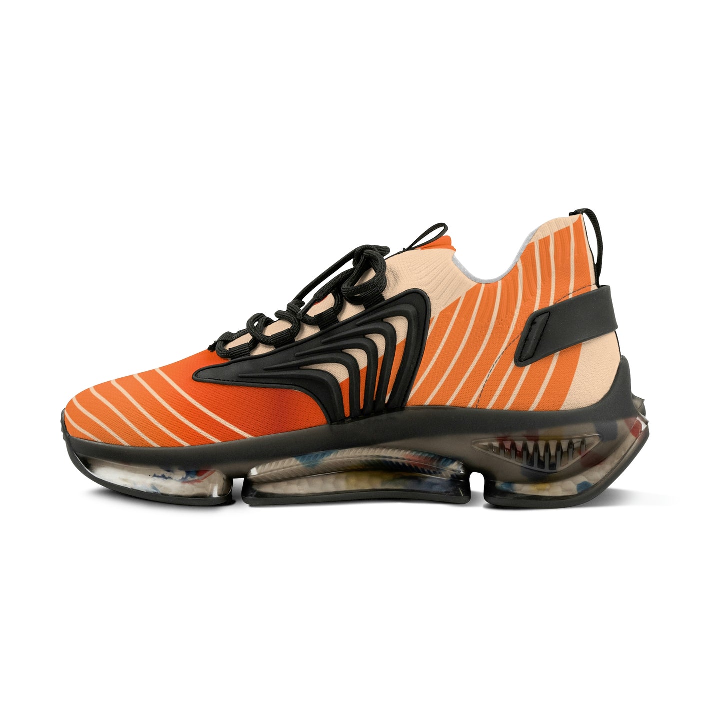 Polaris Sport Sneakers- Orange/Black