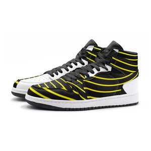 Polaris Triton Sneakers- White/Yellow/Black