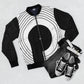 Polaris Men's AOP Bomber Jacket- Black Licorice