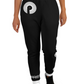 Polaris Needle Drop Women's Joggers- Black/White